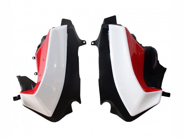 Carenagens Moto Ducati Panigale V2 2020-2024 - Branco Vermelho Preto Fosco