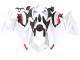 Carenagens Moto Ducati Panigale V2 2020-2024 - Branco Vermelho Preto Fosco