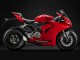 Carenagem Moto Ducati Panigale V2 2020-2024 - Vermelho Preto Fosco