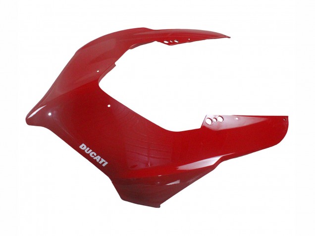 Carenagem Moto Ducati Panigale V2 2020-2024 - Vermelho Preto Fosco