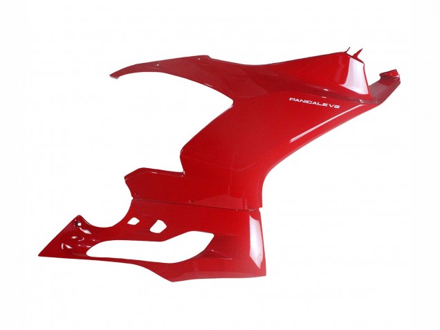Carenagem Moto Ducati Panigale V2 2020-2024 - Vermelho Preto Fosco