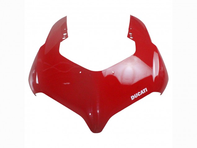 Carenagem Moto Ducati Panigale V2 2020-2024 - Vermelho Preto Fosco