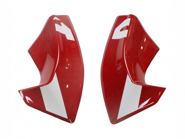 Carenagens Moto Ducati Panigale V2 2020-2024 - Vermelho Preto Brilhante Monstro Corse