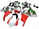 Carenagens Moto Ducati Panigale V2 2020-2024 - Prata Vermelho Verde