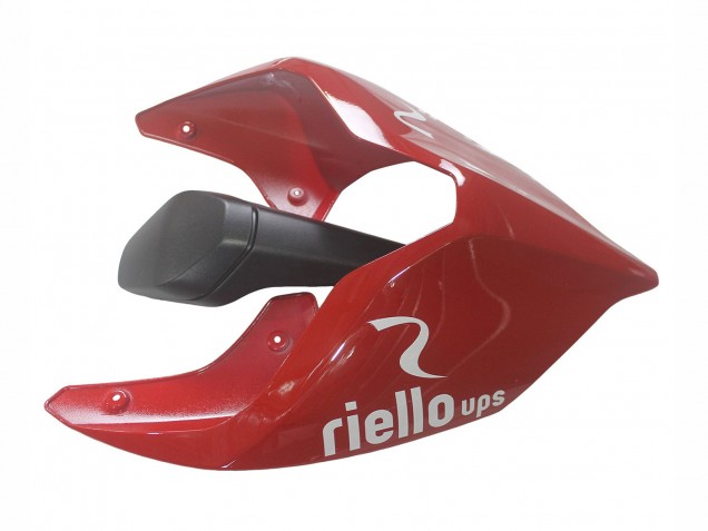 Carenagem Moto Ducati Panigale V4 V4S 2020-2021 - Vermelho Preto Brilhante Lenovo 117