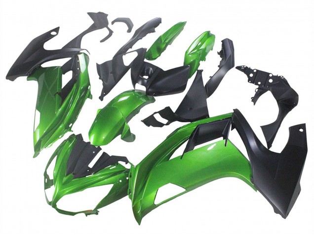 Carenagens Moto BMW K1200S 2005-2010 - Verde Preto Fosco