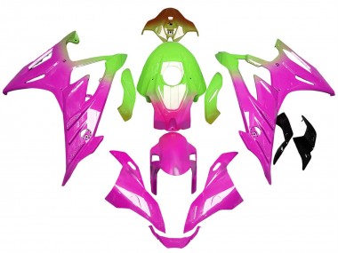 Carenagens Moto BMW S1000RR 2023-2024 - Gradiente Rosa Verde Limão