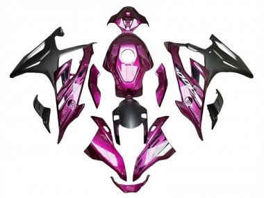 Carenagens Moto BMW S1000RR 2023-2024 - Roxo Preto Fosco