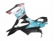 Carenagens Moto BMW S1000RR 2023-2024 - Azul Claro Preto Fosco Petronas