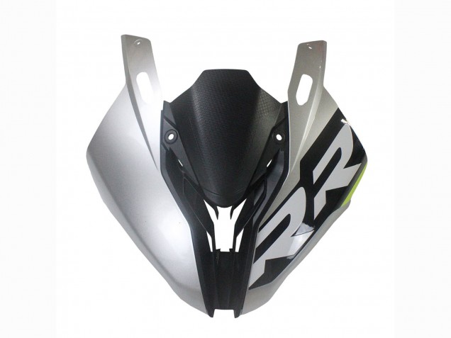 Carenagens Moto BMW S1000RR 2023-2024 - Prata Preto Fosco Verde Limão