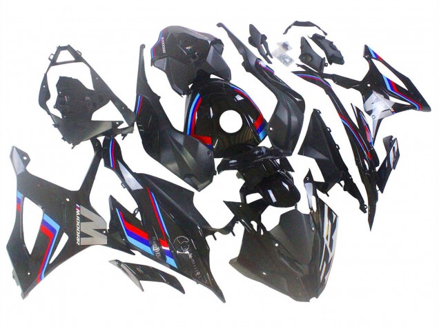 Carenagens Moto BMW S1000RR 2023-2024 - Preto Azul Vermelho