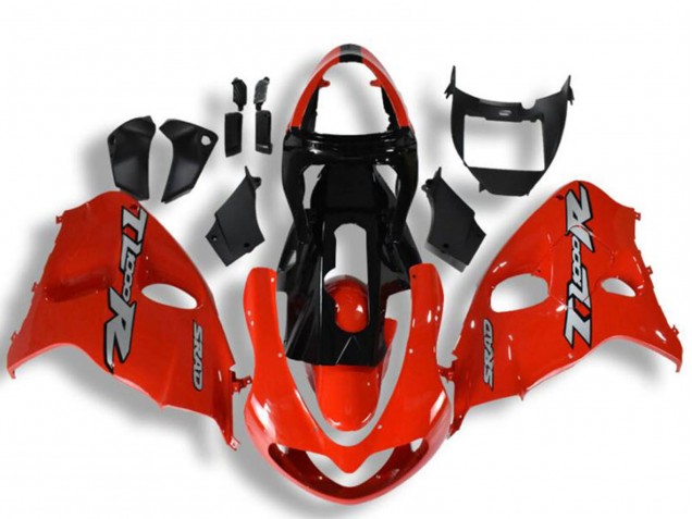 Carenagens Moto Suzuki TL1000R 1998-2003 - Vermelho Prata Preto Brilhante