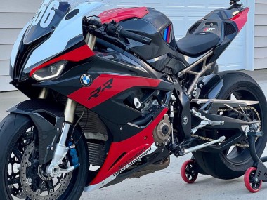 Carenagens Moto BMW S1000RR 2019-2022 - Preto Vermelho Branco