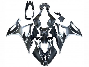 Carenagens Moto BMW S1000RR 2019-2022 - Preto Branco