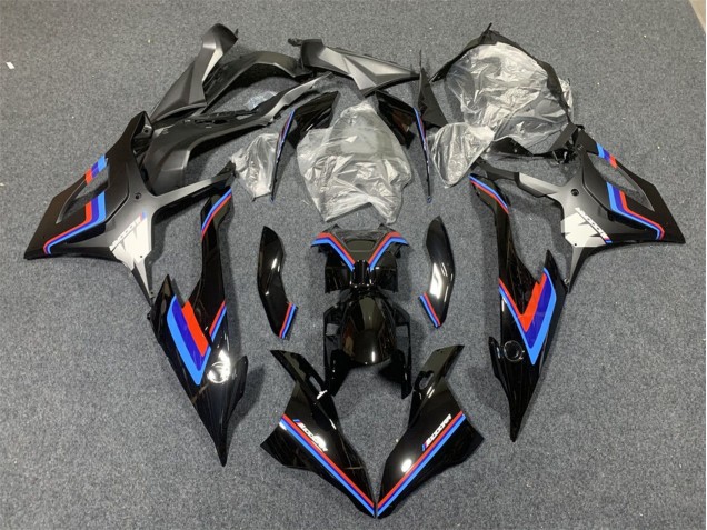 Carenagem Moto BMW S1000RR 2019-2022 - Preto Azul Vermelho
