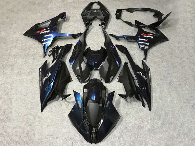Carenagens Moto BMW S1000RR 2019-2022 - Preto Azul Escuro