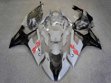 Carenagens Moto BMW S1000RR 2019-2022 - Preto Cinzento Branco