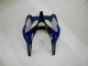 Carenagens Moto Kawasaki ZX6R 2000-2002 - Azul Preto Brilhante Elf Bridgestone