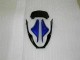 Carenagens Moto Kawasaki ZX6R 2000-2002 - Azul Preto Brilhante Elf Bridgestone