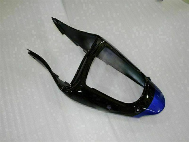 Carenagens Moto Kawasaki ZX6R 2000-2002 - Azul Preto Brilhante Elf Bridgestone