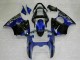 Carenagens Moto Kawasaki ZX6R 2000-2002 - Azul Preto Brilhante Elf Bridgestone