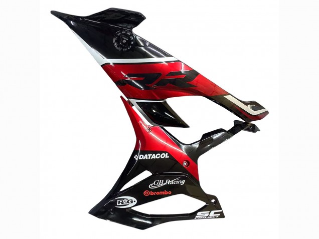 Carenagens Moto BMW S1000RR 2019-2022 - Preto Vermelho Escuro