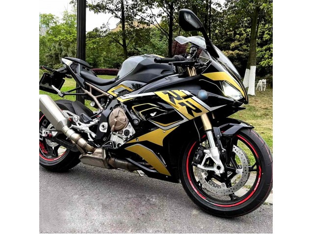 Carenagem Moto BMW S1000RR 2019-2022 - Preto Ouro