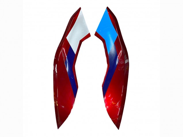 Carenagem Moto BMW S1000RR 2019-2022 - Branco Azul Vermelho Preto