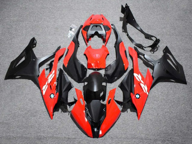 Carenagem Moto BMW S1000RR 2019-2022 - Vermelho Preto