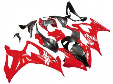 Kits Carenagem Moto BMW S1000RR 2019-2022 - Vermelho Preto