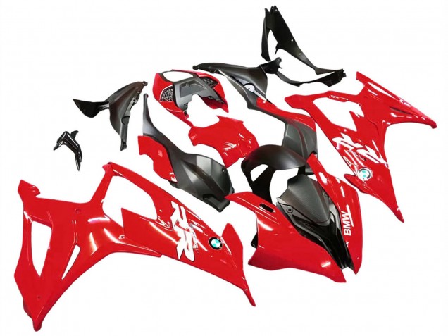 Kits Carenagem Moto BMW S1000RR 2019-2022 - Vermelho Preto