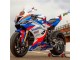 Carenagens Moto BMW S1000RR 2019-2022 - Branco Azul Vermelho Smiths