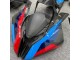 Carenagens Moto BMW S1000RR 2019-2022 - Preto Azul Vermelho Fibra de Carbono