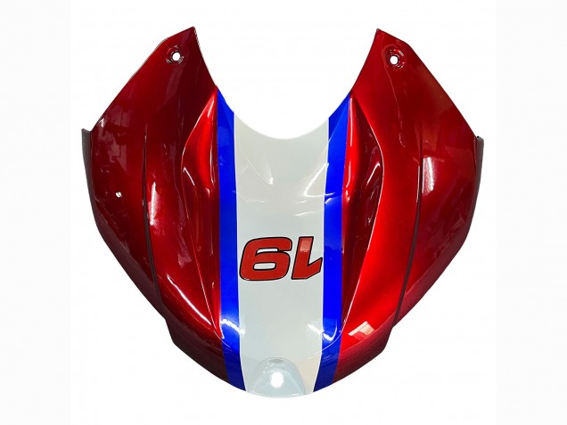 Carenagens Moto BMW S1000RR 2017-2018 - Branco Vermelho Azul Preto