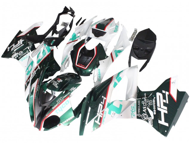 Carenagens Moto BMW S1000RR 2017-2018 - Branco Verde