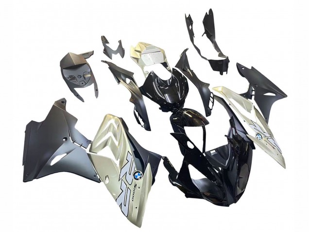 Carenagens Moto BMW S1000RR 2017-2018 - Prata Preto
