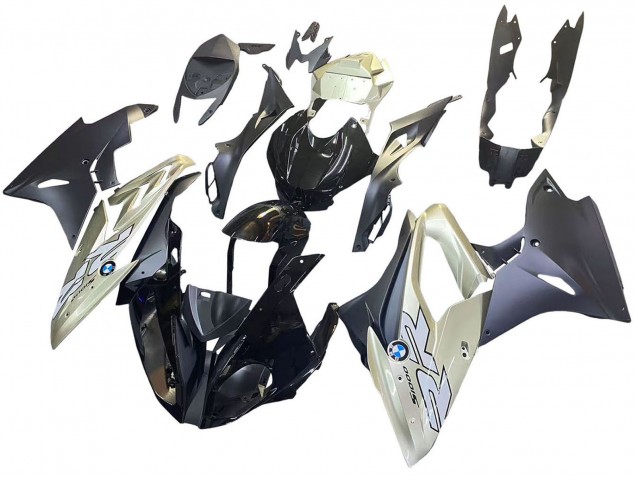 Carenagens Moto BMW S1000RR 2017-2018 - Prata Preto