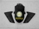 Carenagens Moto Kawasaki ZX6R 2005-2006 - Preto Brilhante Branco Ouro Lucky Strike