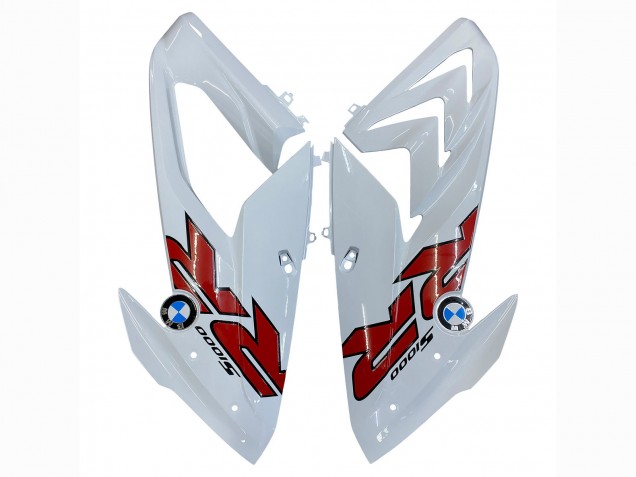 Carenagens Moto BMW S1000RR 2015-2016 - Branco Preto Fibra de Carbono