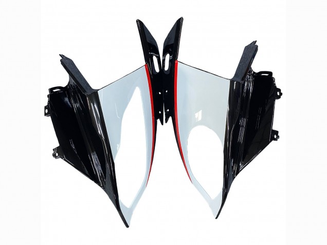 Carenagens Moto BMW S1000RR 2015-2016 - Branco Preto Fibra de Carbono