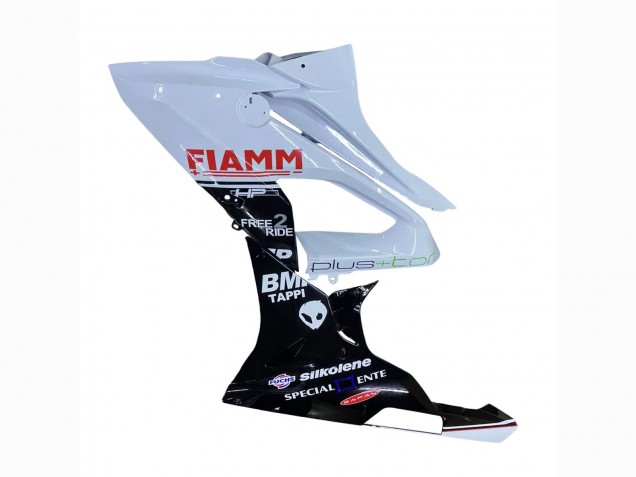Carenagens Moto BMW S1000RR 2015-2016 - Branco Preto Brilhante Fiamm