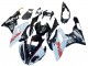 Carenagens Moto BMW S1000RR 2015-2016 - Branco Preto Brilhante