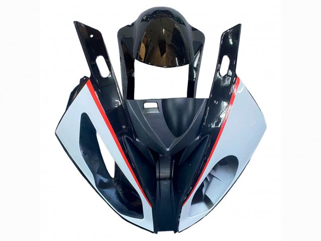 Carenagens Moto BMW S1000RR 2015-2016 - Branco Preto Brilhante