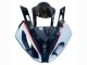 Carenagens Moto BMW S1000RR 2015-2016 - Branco Preto Brilhante