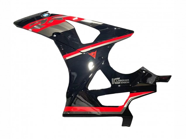 Carenagem Moto BMW S1000RR 2009-2014 - Vermelho Preto Brilhante