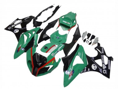Carenagens Moto BMW S1000RR 2009-2014 - Verde Vermelho Preto