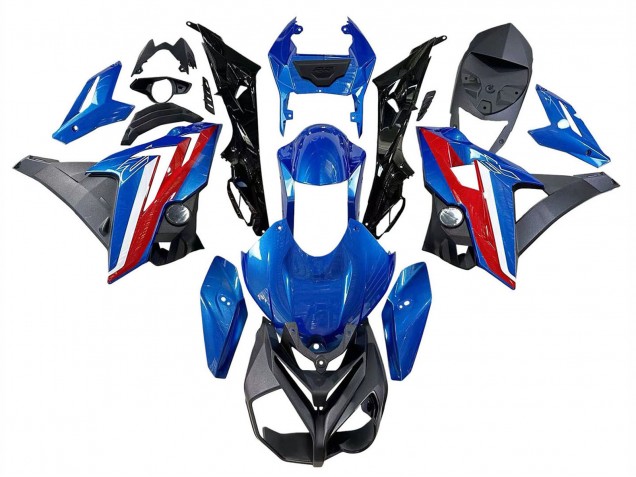 Carenagens Moto BMW S1000R 2014-2016 - Azul Vermelho