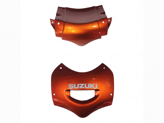 Carenagens Moto Suzuki GSX600F/GSX750F 2004-2006 - Burnt Laranja Branco Logo
