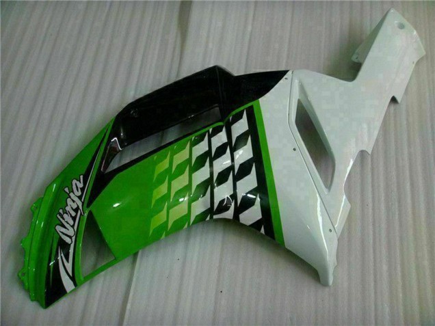 Carenagens Moto Kawasaki ZX6R 2007-2008 - Verde Branco Ninja