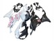 Carenagens Moto Kawasaki ZX6R 2023-2025 - Preto Branco Flower